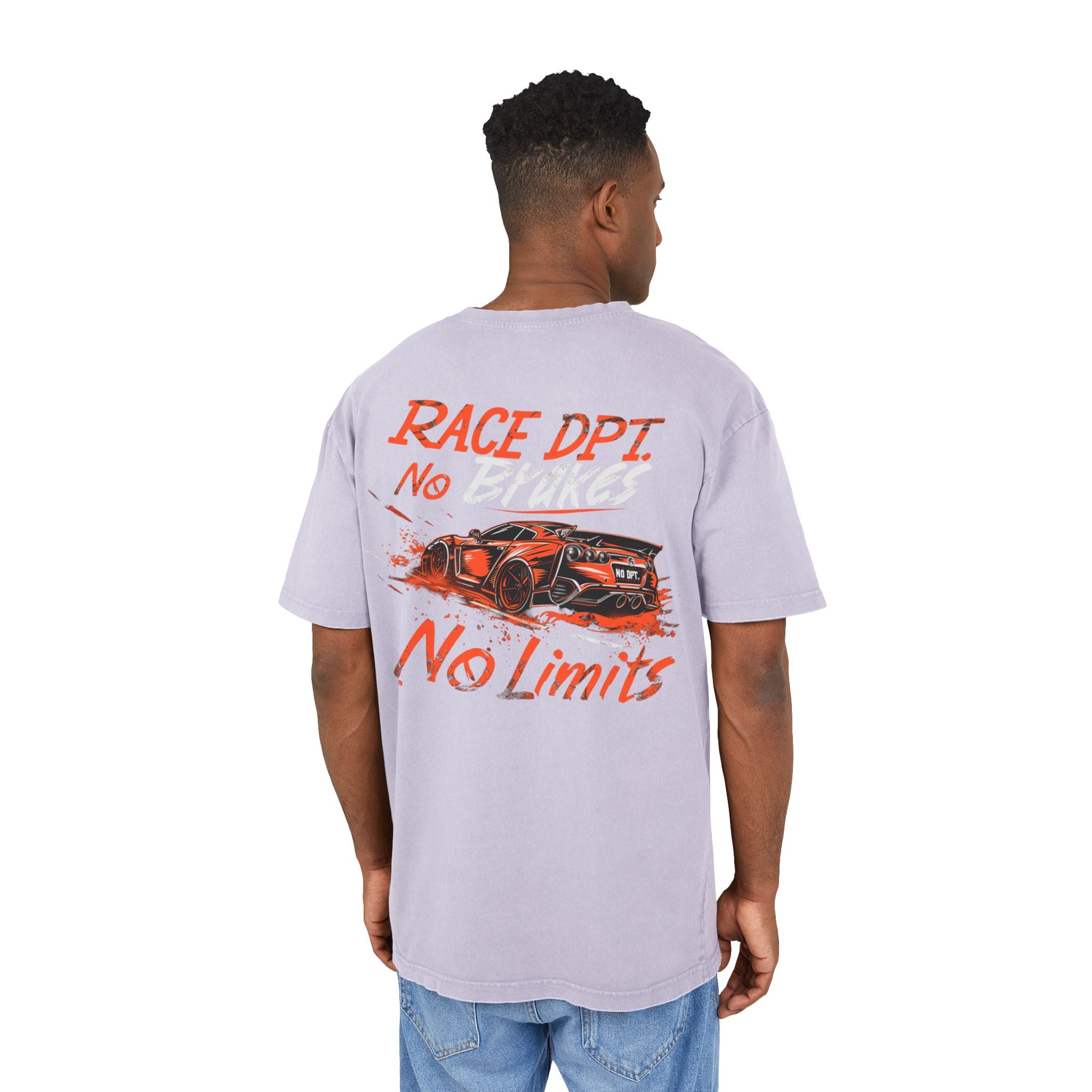 T-shirt Motorsport Racing Oversize - Burning Asphalt 02