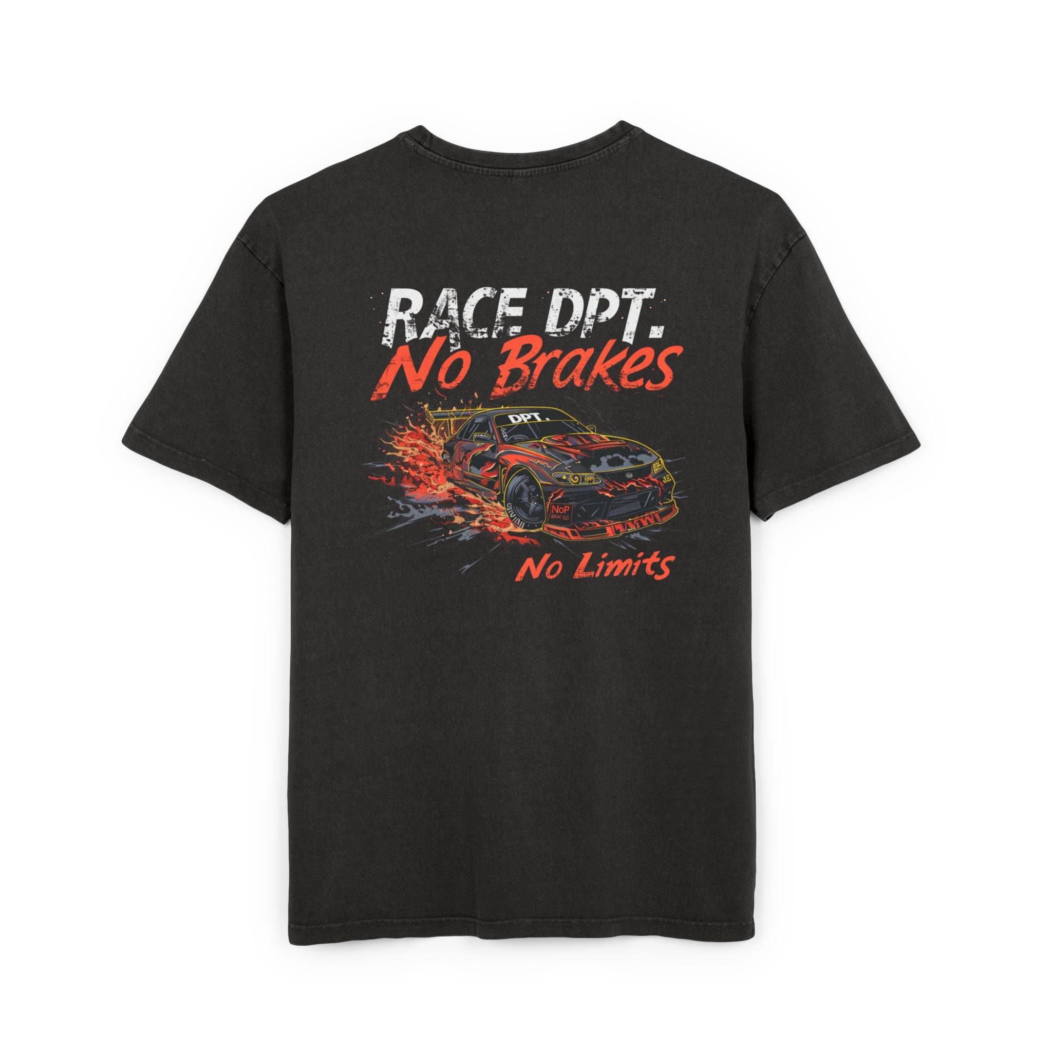 T-Shirt Motorsport Racing Oversize - Burning Asphalt 04