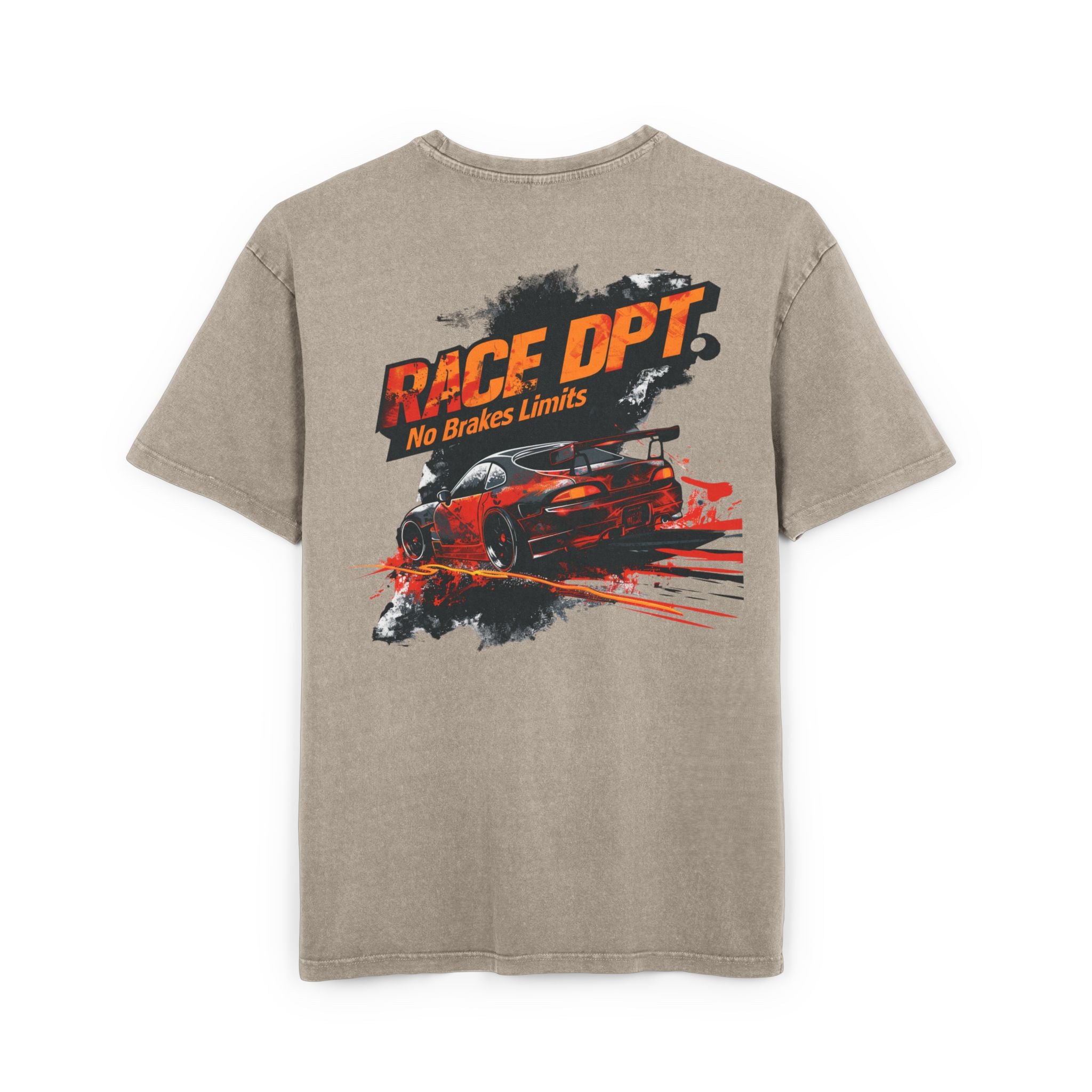 T-Shirt Motorsport Racing Oversize - Burning Asphalt 01