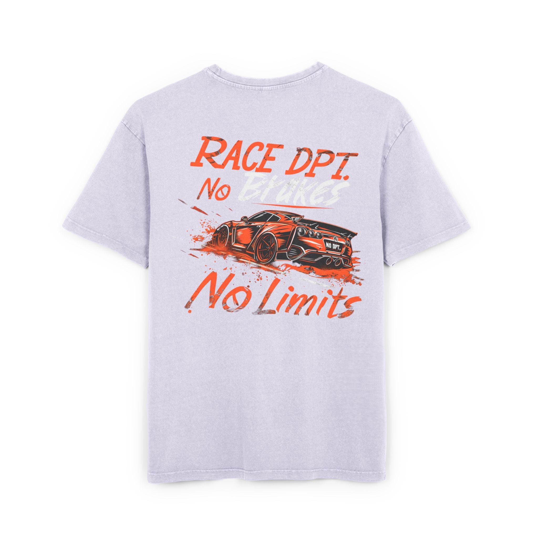 T-shirt Motorsport Racing Oversize - Burning Asphalt 02