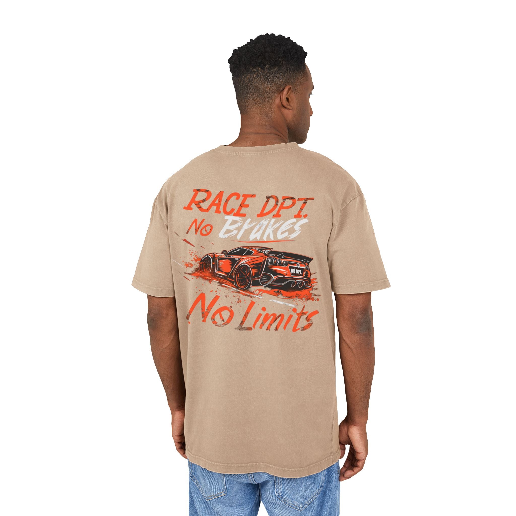 T-shirt Motorsport Racing Oversize - Burning Asphalt 02