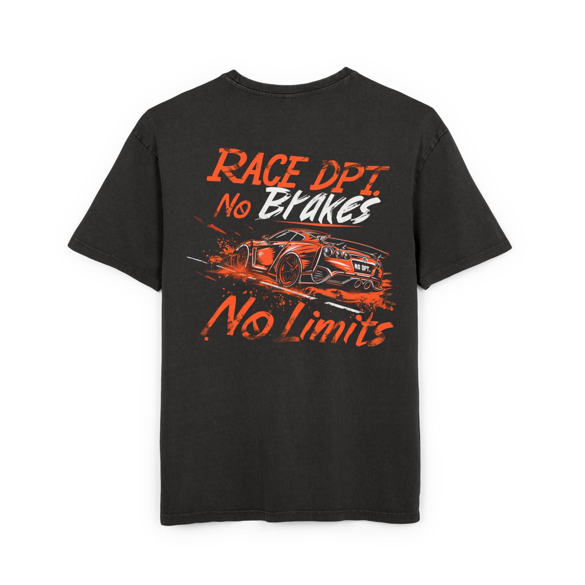 T-shirt Motorsport Racing Oversize - Burning Asphalt 02