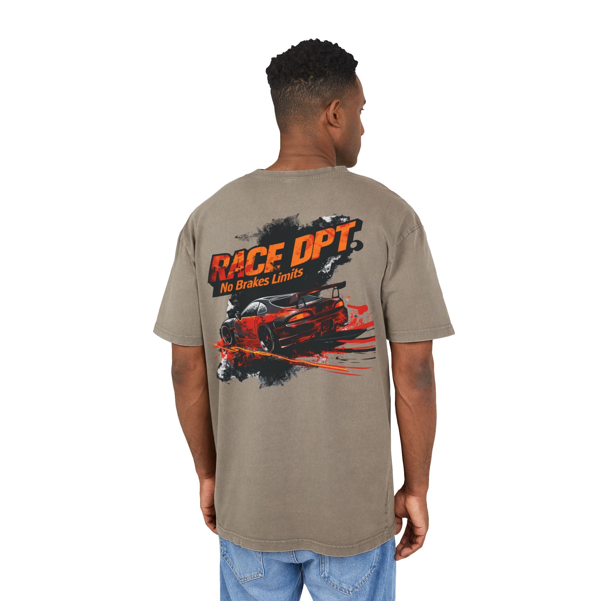 T-Shirt Motorsport Racing Oversize - Burning Asphalt 01