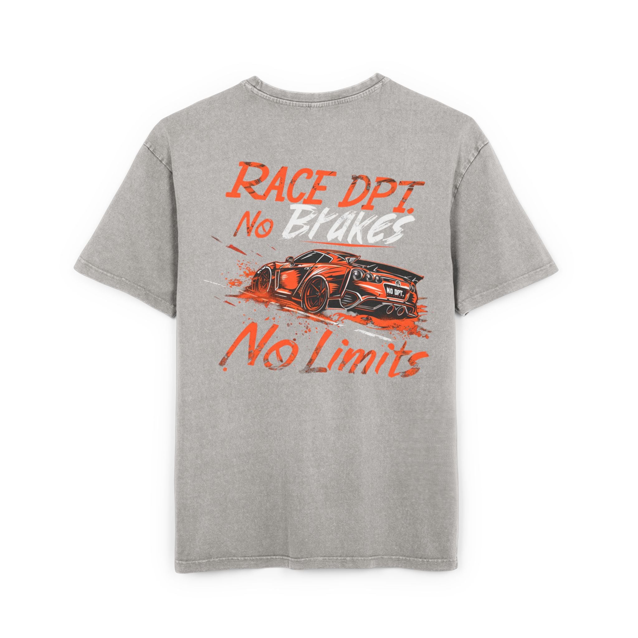 T-shirt Motorsport Racing Oversize - Burning Asphalt 02