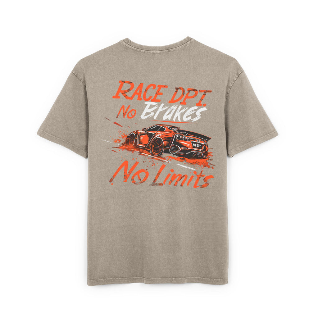 T-shirt Motorsport Racing Oversize - Burning Asphalt 02