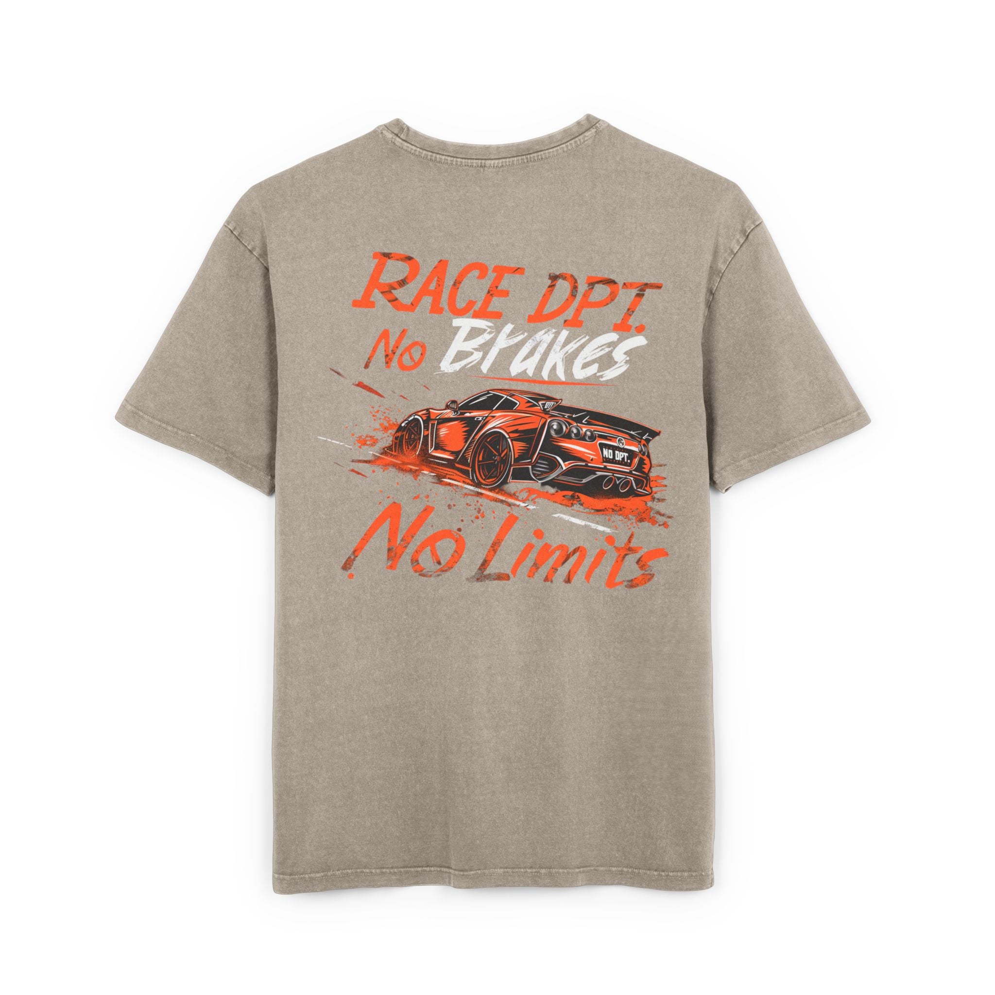 T-shirt Motorsport Racing Oversize - Burning Asphalt 02
