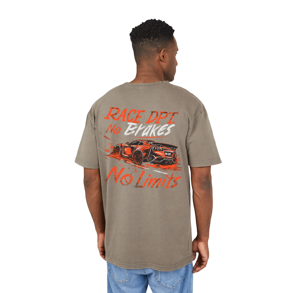 T-shirt Motorsport Racing Oversize - Burning Asphalt 02