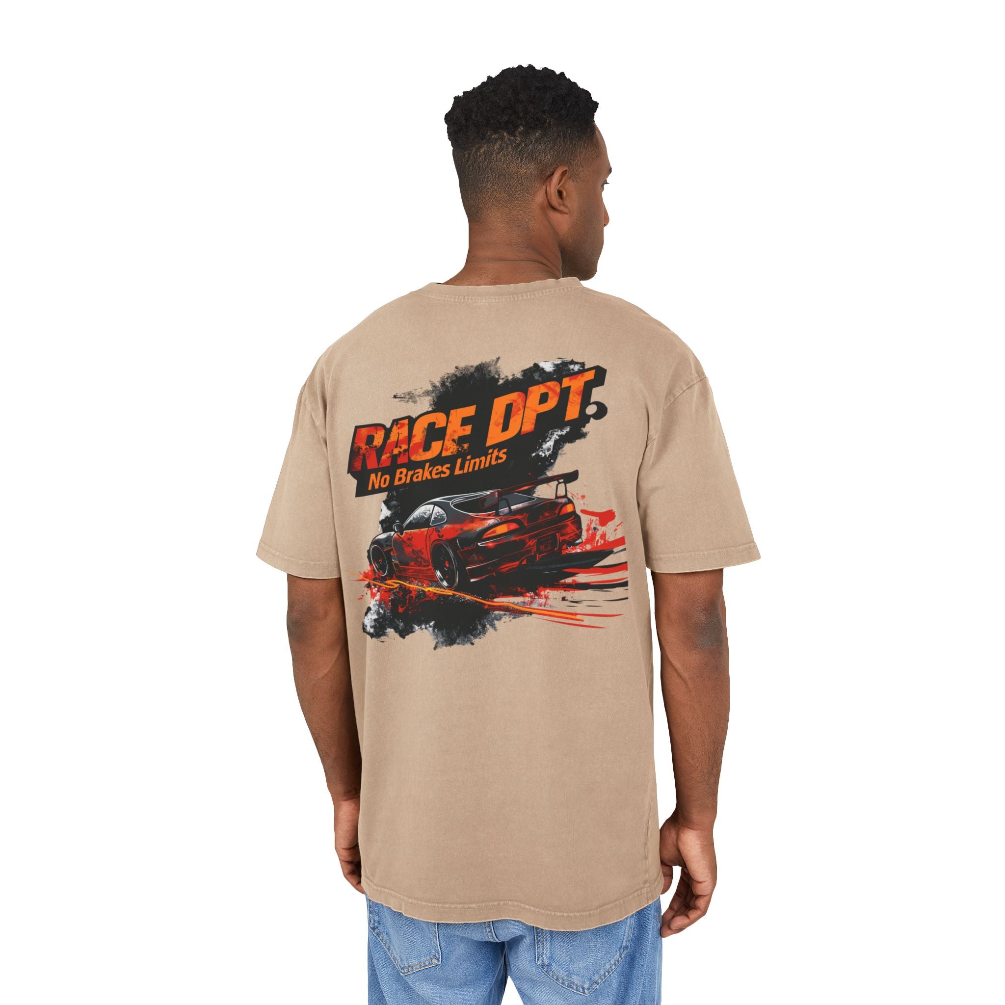 T-Shirt Motorsport Racing Oversize - Burning Asphalt 01