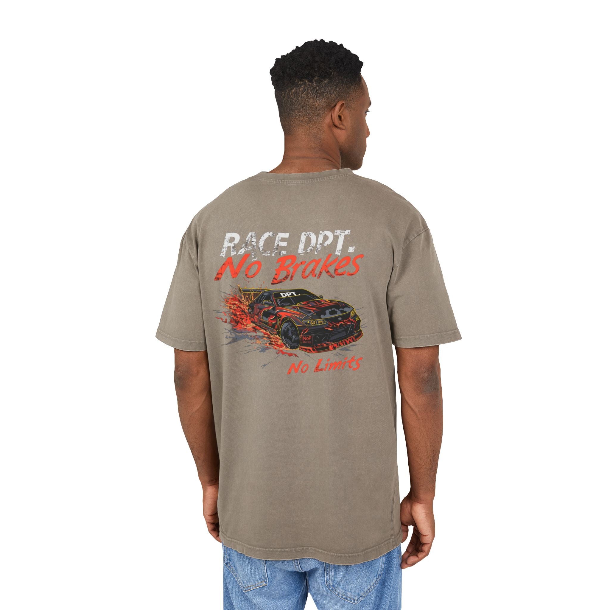 T-Shirt Motorsport Racing Oversize - Burning Asphalt 04