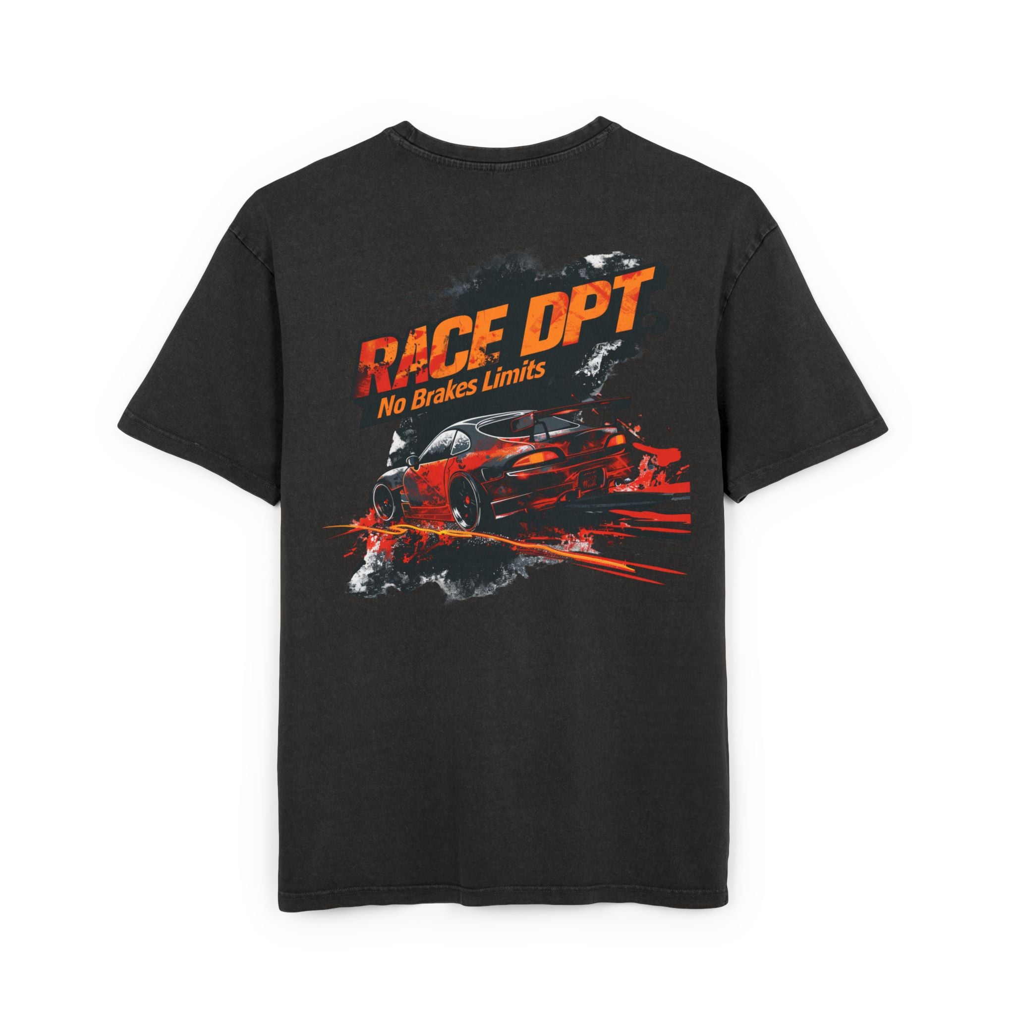 T-Shirt Motorsport Racing Oversize - Burning Asphalt 01