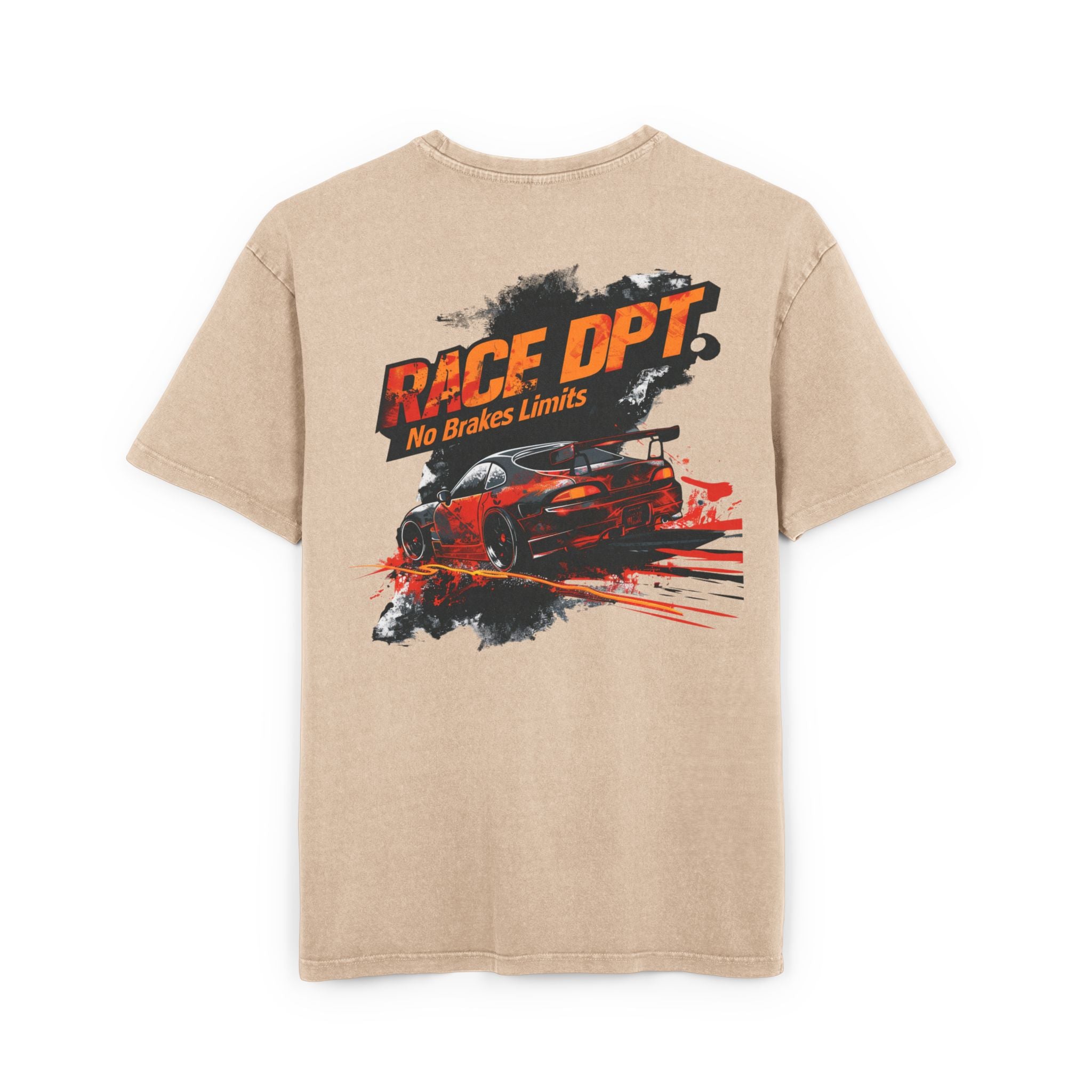 T-Shirt Motorsport Racing Oversize - Burning Asphalt 01